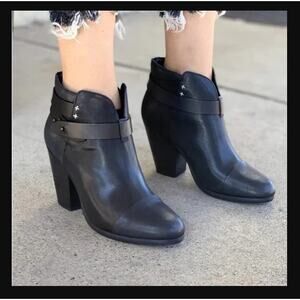 Rag & Bone the Harrow Bootie in Black Size 39 (Size 9)